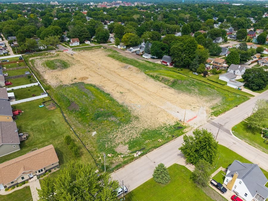 Aerial photograph of Baltimore Fields